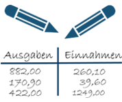 EINNAHMEN-AUSGABENRECHNUNG icon